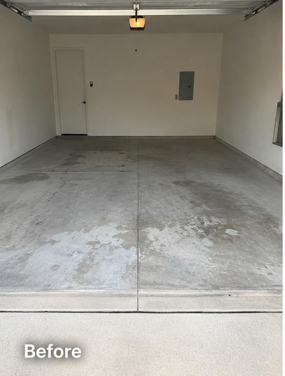 DOUBLE GARAGE · ROBINA before epoxy coating
